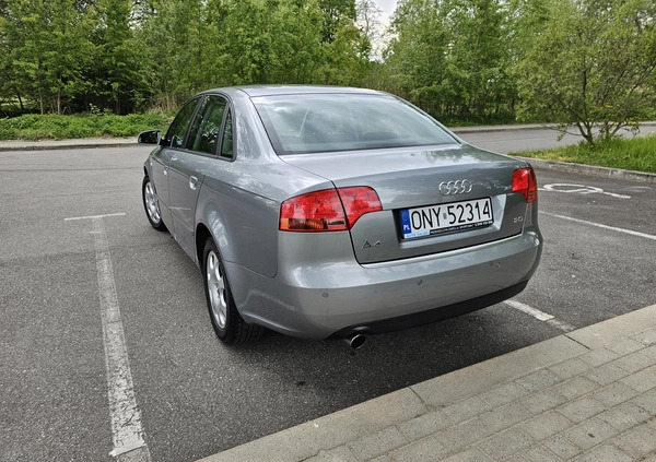 Audi A4 cena 19999 przebieg: 218000, rok produkcji 2006 z Ujście małe 172